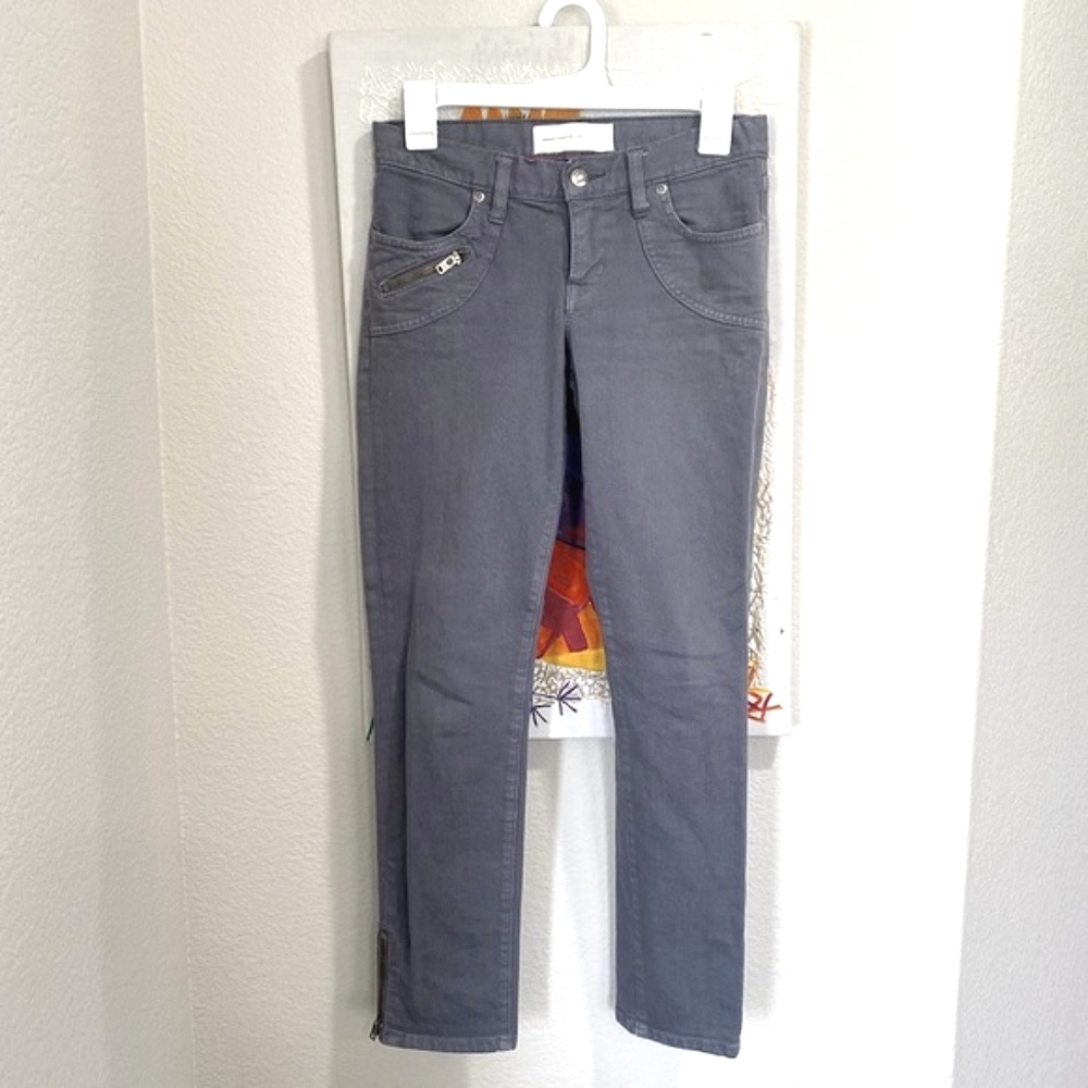 Paper Denim & Cloth Grey EUC Zippered Jeans 25